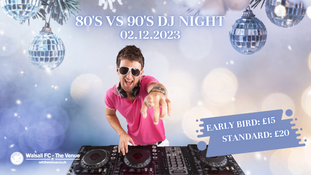 80's vs 90's DJ Night 02.12.2023